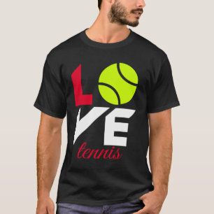 Älskar tennis t shirt