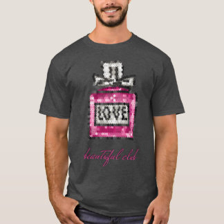 älskar vacker klubbflicka t shirt