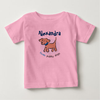 Älskar vem valpar? tee shirt