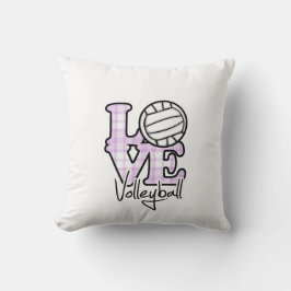 Älskar volleyboll kudde