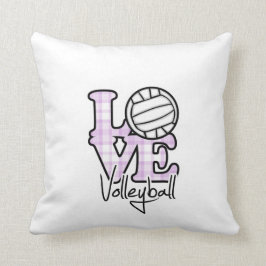 Älskar volleyboll kudde