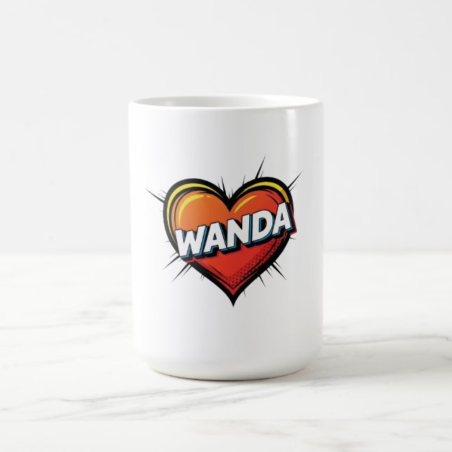 Älskar Wanda Kaffemugg (Center)