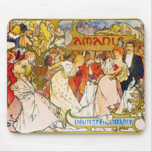 Älskare, Alphonse Mucha Musmatta