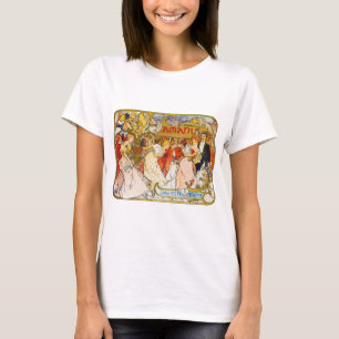 Älskare, Alphonse Mucha T Shirt