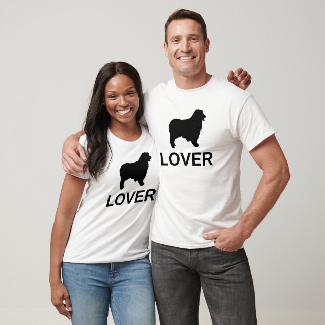 älskare australian shepherd t shirt (Unisex)