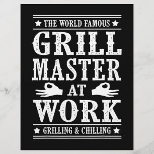 Älskare av BBQ Världens Mest Berömda Grillmästar Reklamblad