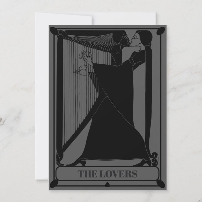 Älskare Bröllop spara datum Spara Datumet (Baksida)