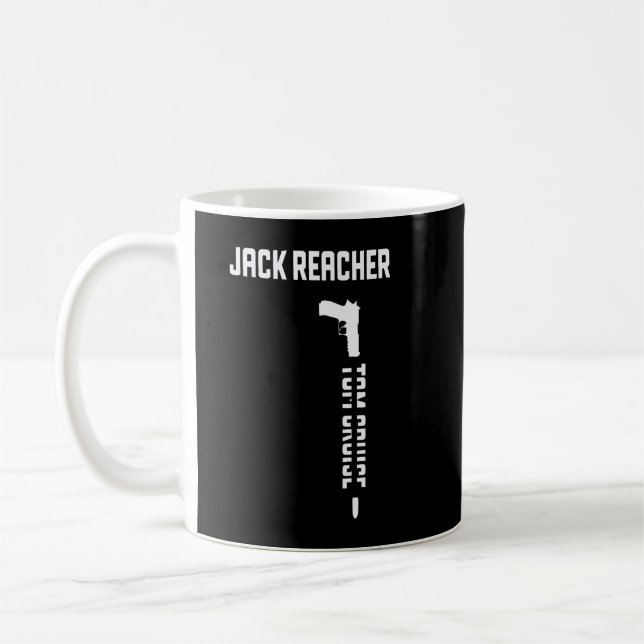 Älskare Da, vacker modell Reacher Television Serie Kaffemugg (Vänster)