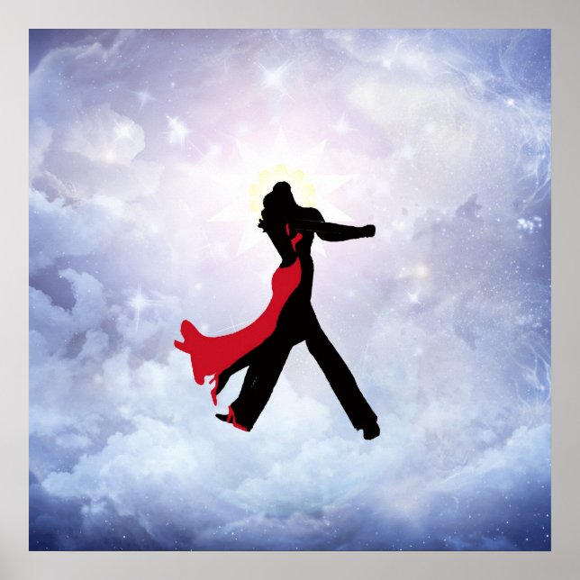 Älskare dans i kärlek stjärna poster (Framsidan)