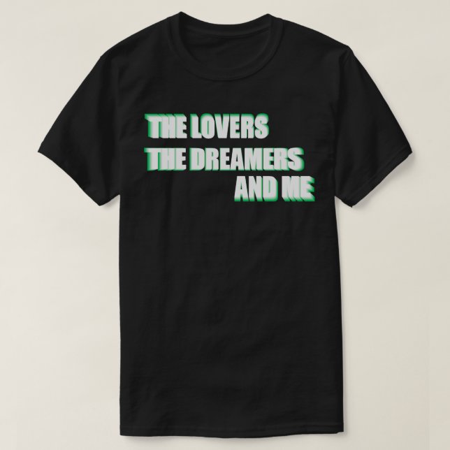 Älskare Dreamers och Me Kermit Quote 1 T Shirt (Design framsida)