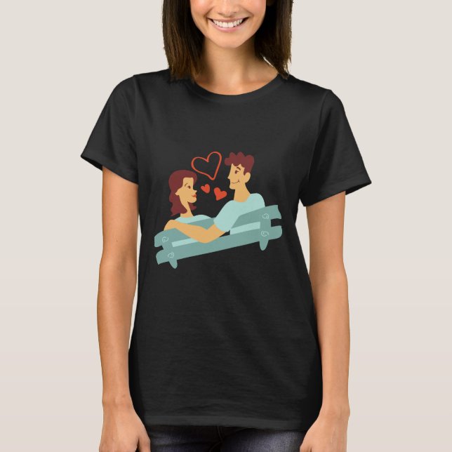 Älskare Embrace T Shirt (Framsida)