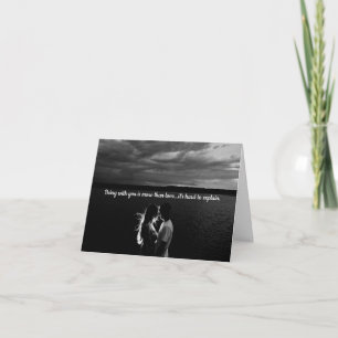 Älskare Externt Flame Soulmate Kärlek Kort