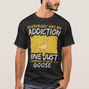 Älskare för djur för lantgård för gåsböjels t shirt