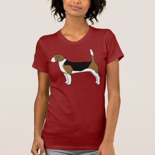 Älskare för hund för Beagle gullig kall hun T Shirt