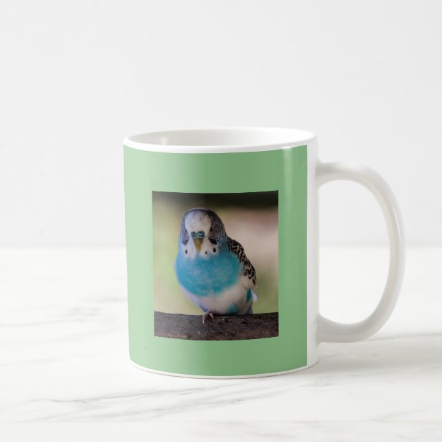 Älskare för papegoja för mugg för vit för (Höger)