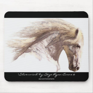 Älskare "för SILVERWIND-" hingsthäst Mousepad Musmatta