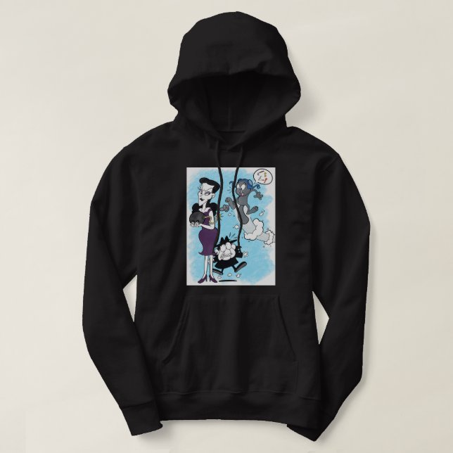 Älskare ger Hokey Smokes Gift för Movie Fläkt Hoodie (Design framsida)