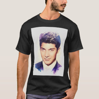 Älskare Gift Paul Anka, Music Legend Electric Guit T Shirt