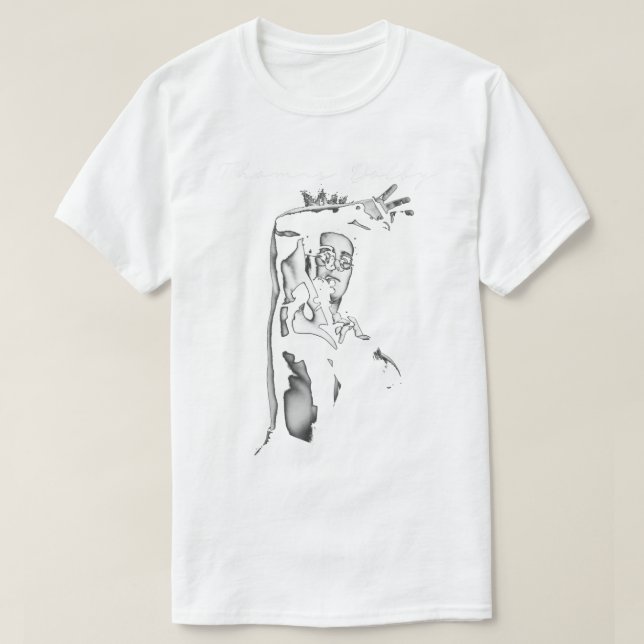 Älskare Gift Thomas Dolby-presentationer för filme T Shirt (Design framsida)