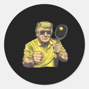 Älskare Graphics Pickle Boll Manar Runt Klistermärke