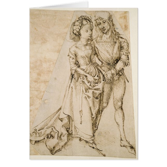 Älskare Hälsningskort (Framsidan)