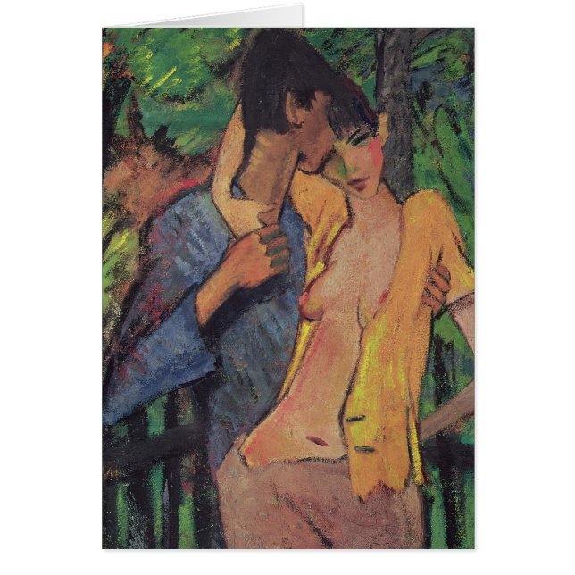 Älskare Hälsningskort (Framsidan)