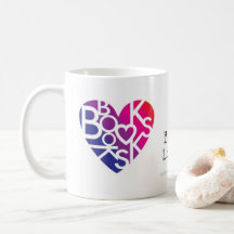 ÄLSKARE HEART® Bok Mugg