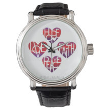 Älskare Heart® KÄRLEK X 4 Watch