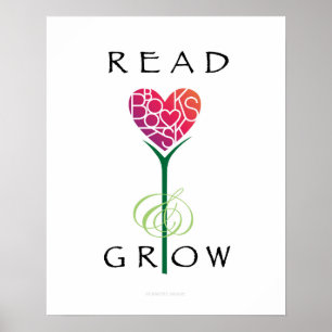 Älskare Heart® Read Bokar Poster