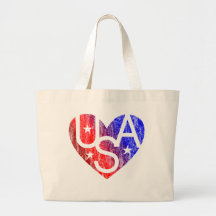 ÄLSKARE HEART® USA Tote Bag