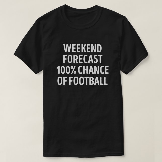 Älskare i den berömda fotboll för Helg T Shirt (Design framsida)
