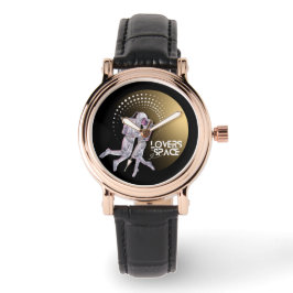 Älskare i rymden armbandsur