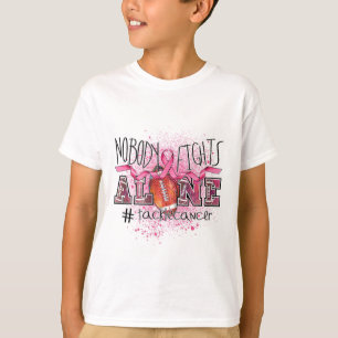 Älskare Ingen bekämpar Ensamen mot bröstcancer T Shirt