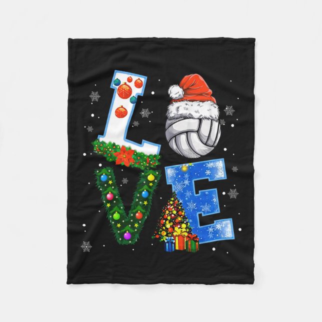 Älskare Julafton, , populär julspelare Fleecefilt (Framsidan)