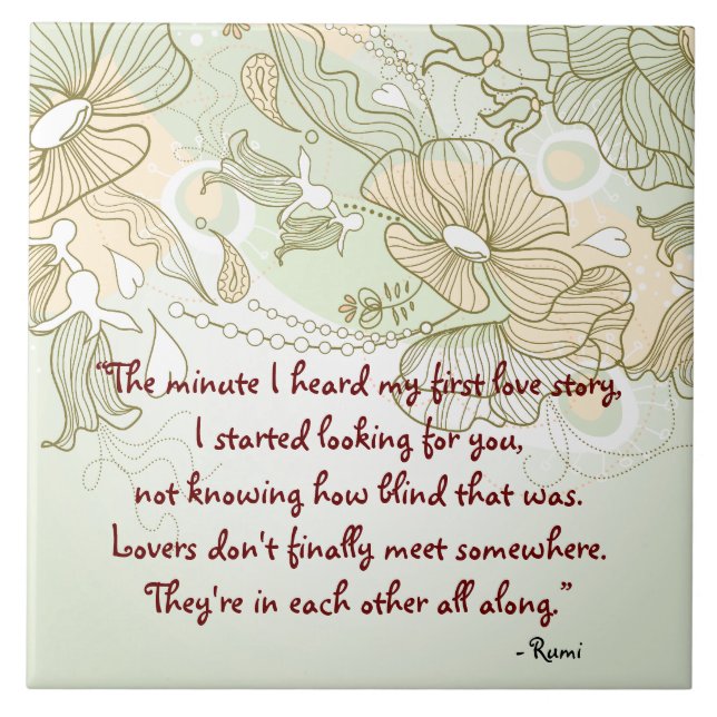 Älskare Kakelplatta (Framsidan)