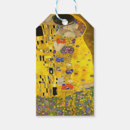 Älskare Kiss Fine Art Acrylic Painting Presentetikett