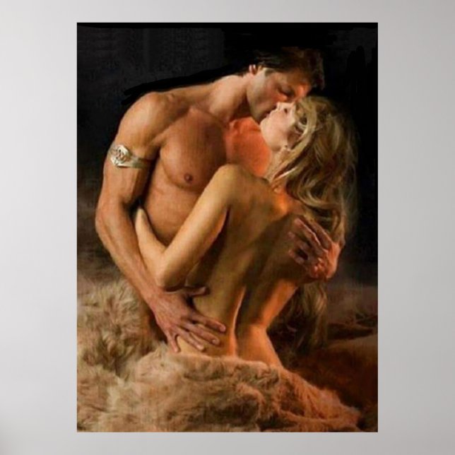 Älskare Möte Poster (Framsidan)