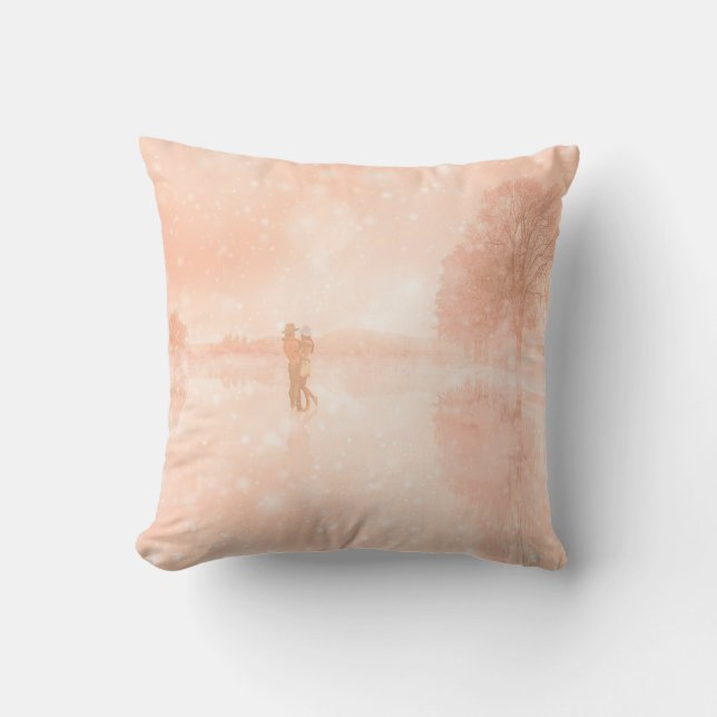 Älskare på en frusen damm kudde (Framsida)