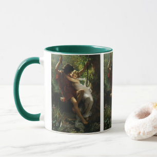 Älskare på en sväng. Vår av Pierre Auguste Cot Mugg
