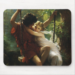 Älskare på en sväng. Vår av Pierre Auguste Cot Musmatta