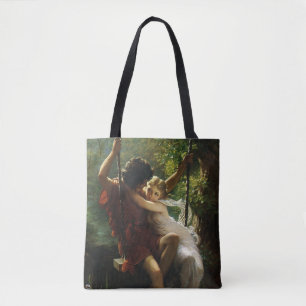 Älskare på en sväng. Vår av Pierre Auguste Cot Tygkasse
