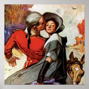 Älskare på Horseback Poster