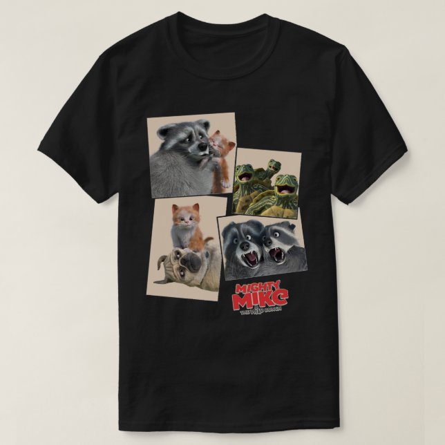 Älskare presenterar Mighty Mike Gift för filmen Fl T Shirt (Design framsida)