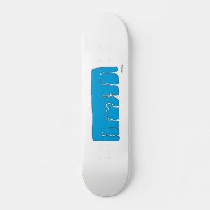 ÄLSKARE! SKATEBOARD BRÄDA 19,5 CM