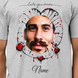 älskare Soft Helgdag Card T-Shirt