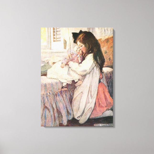 Älskare som en extra utskrift canvastryck (Framsida)