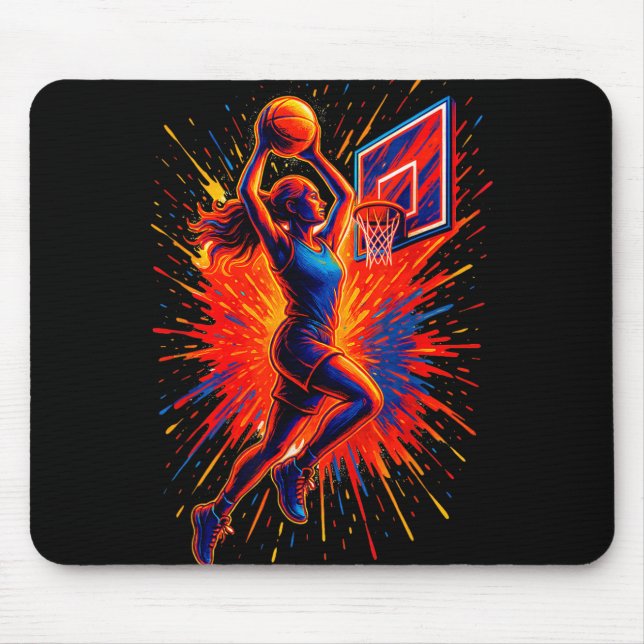 Älskare Sports Team Tie Dye - Musmatta (Framsidan)