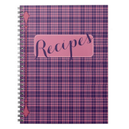 Älskare Sunset Recipe Notebook Anteckningsbok