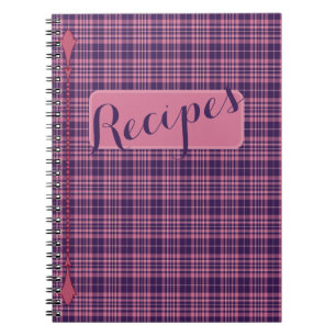 Älskare Sunset Recipe Notebook Anteckningsbok