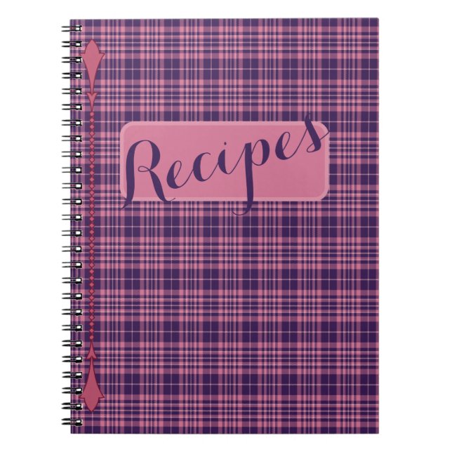 Älskare Sunset Recipe Notebook Anteckningsbok (Framsidan)
